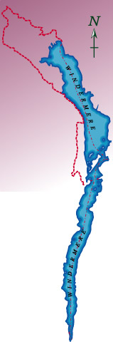 direction to the Ambleside to Ferry House